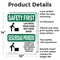 Signmission Safety Culture Sign, 10 in Width, Aluminum, Rectangle, Bilingual OS-2PACK-SF-A-1014-L-10825 - alternate 4